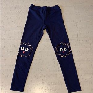 Girls Sz. 8 Crewcuts Monster Leggings